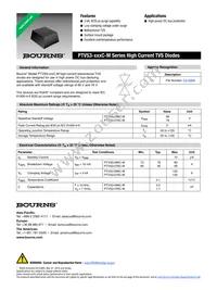 PTVS3-066C-M Datasheet Cover