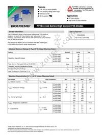 PTVS3-076C Datasheet Cover