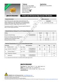 PTVS3-076C-SH Datasheet Cover