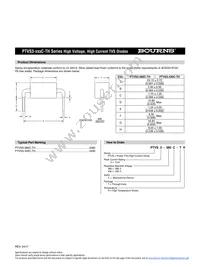 PTVS3-380C-TH Datasheet Page 3