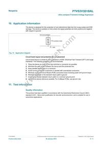 PTVS3V3D1BALYL Datasheet Page 6