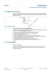 PTVS4V5D1BLYL Datasheet Page 7