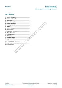 PTVS4V5D1BLYL Datasheet Page 12