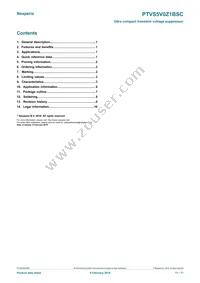 PTVS5V0Z1BSCYL Datasheet Page 11