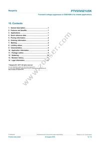 PTVS5V0Z1USKYL Datasheet Page 14