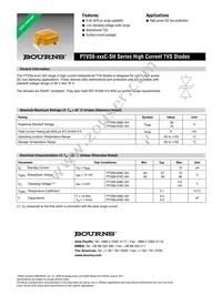 PTVS6-076C-SH Datasheet Cover