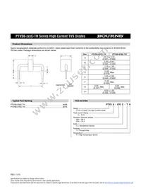 PTVS6-076C-TH Datasheet Page 3