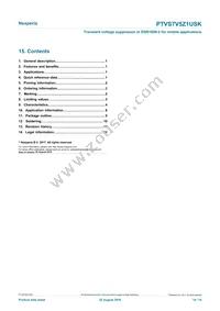 PTVS7V5Z1USKYL Datasheet Page 14