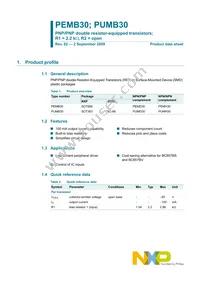 PUMB30 Datasheet Page 2