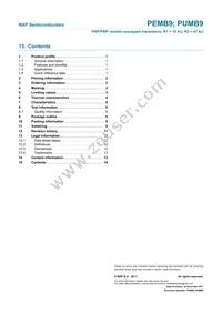 PUMB9 Datasheet Page 15