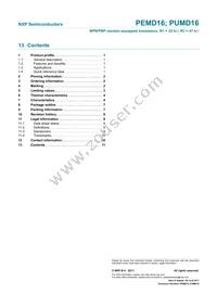 PUMD16/ZLX Datasheet Page 12