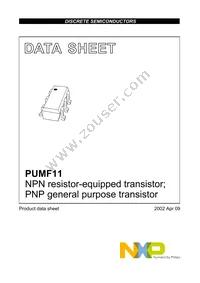 PUMF11 Datasheet Page 2