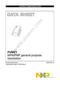 PUMZ1 Datasheet Page 2