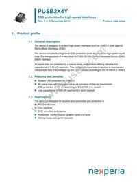 PUSB2X4YH Datasheet Cover