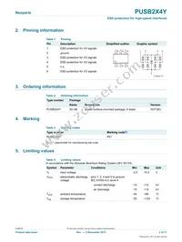 PUSB2X4YH Datasheet Page 2