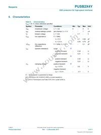 PUSB2X4YH Datasheet Page 3