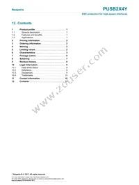 PUSB2X4YH Datasheet Page 11