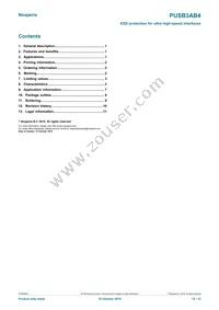 PUSB3AB4Z Datasheet Page 12