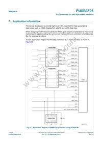 PUSB3F96X Datasheet Page 9