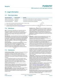 PUSB3F97X Datasheet Page 12