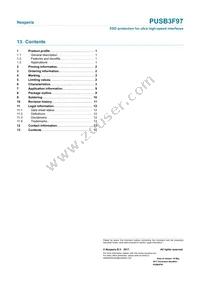 PUSB3F97X Datasheet Page 14