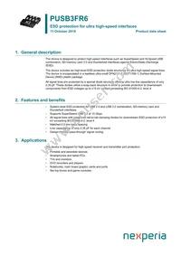 PUSB3FR6Z Datasheet Cover