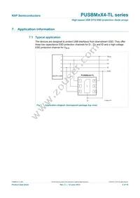 PUSBM5V5X4-TL Datasheet Page 5