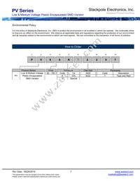 PV150K4032T Datasheet Page 3