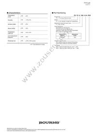 PVF2A502A11R00 Datasheet Page 2