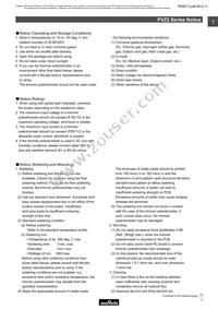 PVZ2A473C04R00 Datasheet Page 3