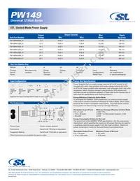 PW149RA1203F01 Datasheet Page 2