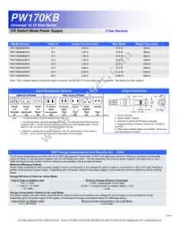 PW170KB2403B01 Datasheet Page 2