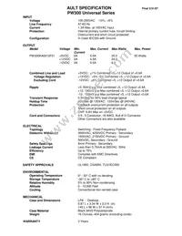 PW300KA0012F01 Datasheet Cover