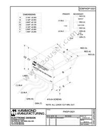 PWDP13021 Datasheet Cover