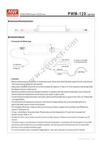 PWM-120-12DA Datasheet Page 8