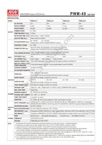 PWM-40-48 Datasheet Page 2