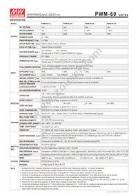 PWM-60-24 Datasheet Page 2