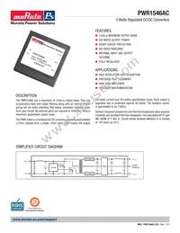 PWR1546AC Datasheet Cover