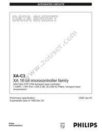 PXAC37KFBD/00 Datasheet Cover