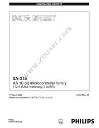 PXAG30KFBD Datasheet Cover
