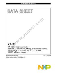 PXAS37KBBE Datasheet Cover