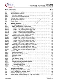 PXB4220E-V33 Datasheet Page 6