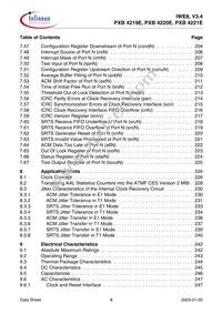 PXB4220E-V33 Datasheet Page 8