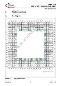 PXB4220E-V33 Datasheet Page 22