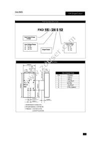 PXD1548S3P3P Datasheet Page 19