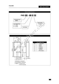 PXD2048D12 Datasheet Page 20