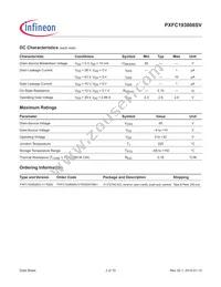 PXFC193808SVV1R250XTMA1 Datasheet Page 2