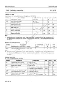 PXTA14 Datasheet Page 4