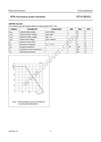 PZ1418B30U Datasheet Page 3