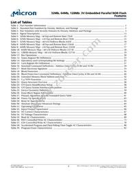 PZ28F064M29EWTX Datasheet Page 7